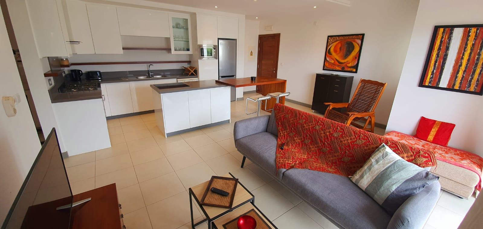 FOR SALE – Superb furnished & equipped apartment of 139 m2, contemporary and bright is located  at the Promenades d’Helvétia, Moka