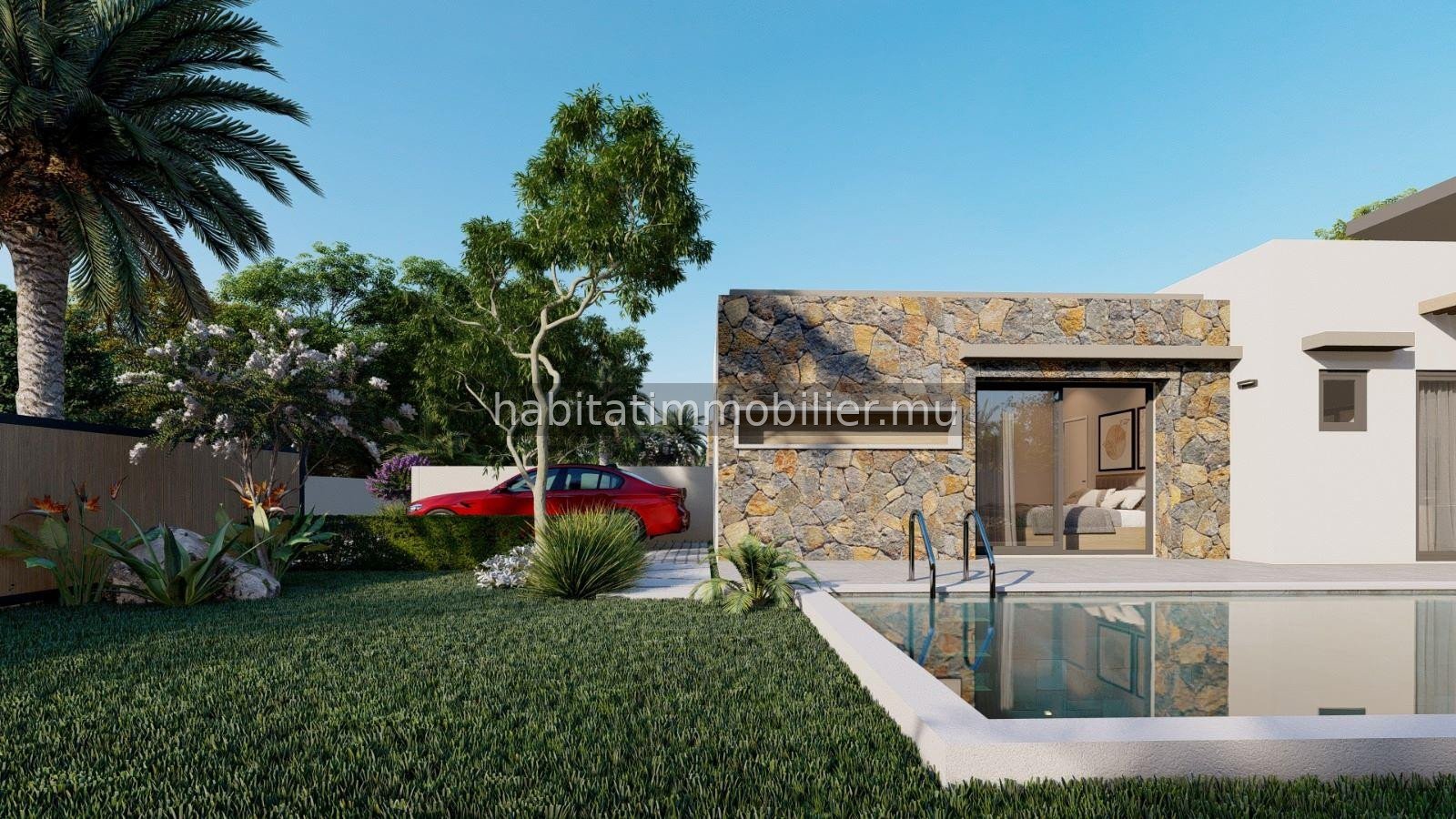 Villa Vente sur Plan à Péreybère