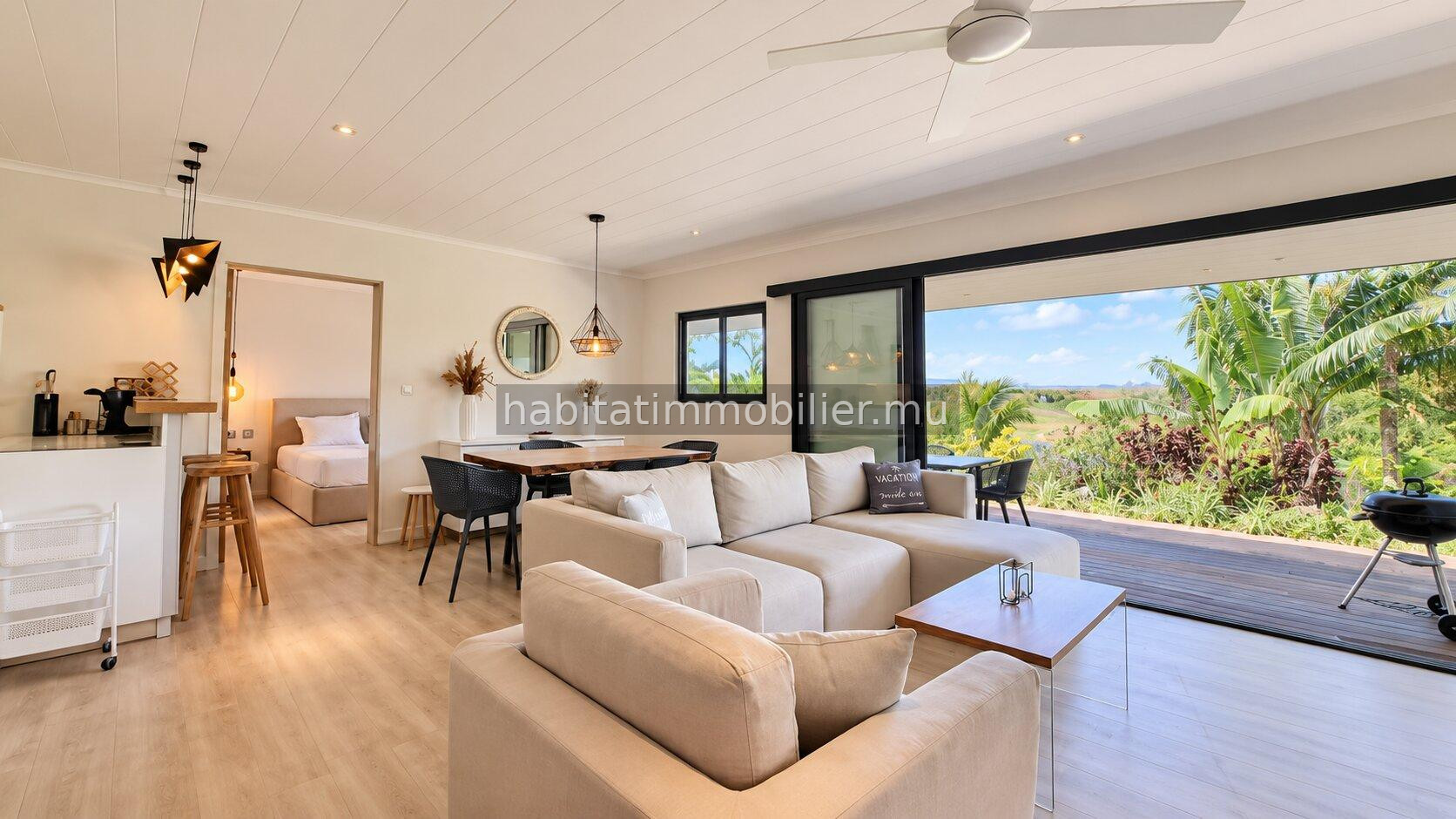 To rent: Villa of 100 m² in Cap Marina Residence in Cap Malheureux